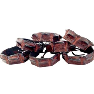 Saltwater crocodile wristband