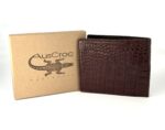 Genuine handmade crocodile gents wallet