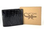 Genuine croc leather leather wallet